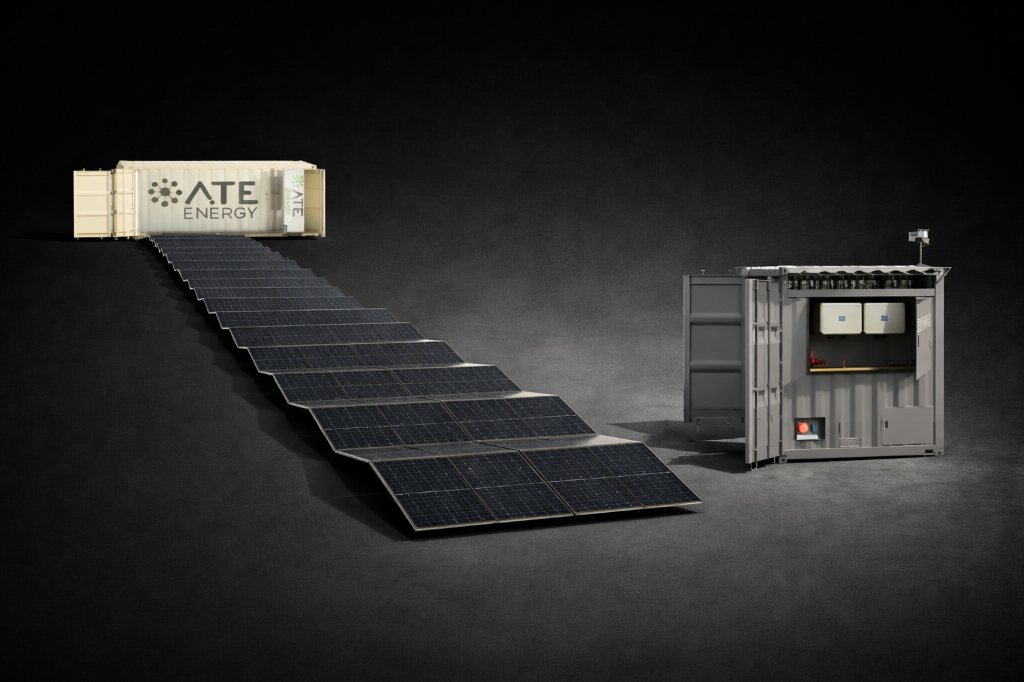 ATE PV Containers mobile solar system